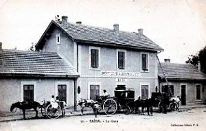 158- Loubet en Algerie- Gare de Saida